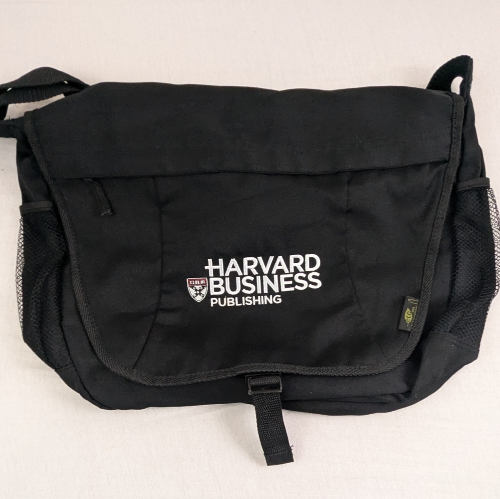HARVARD Business Publishing Black Satchel/Laptop Bag